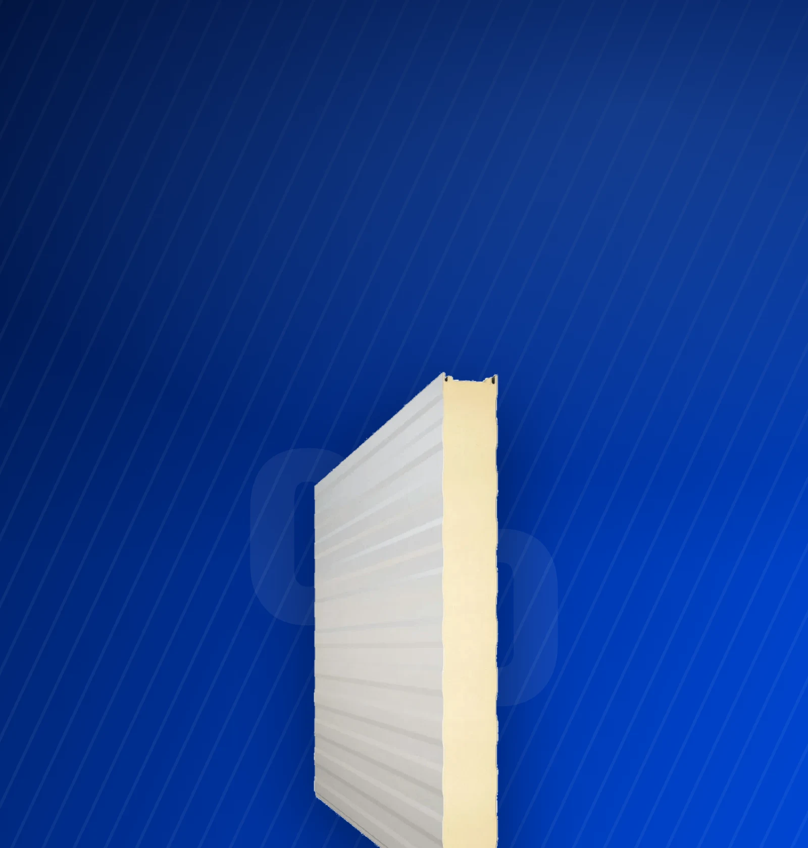 Painel Frigo · núcleo PIR 100 mm — 20% de desconto, entrega em todo o brasil. O frio fica dentro da câmara.