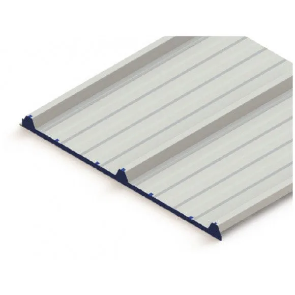 Acabamento Frontal para Isotelha Trapezoidal 50 mm — Branco Neve, Peça de 1 m