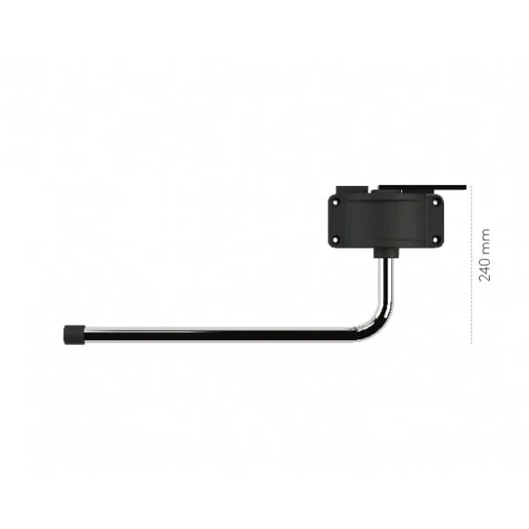 Alavanca Externa para Porta de Correr Frigorífica — Folha de 150 mm — foto 2