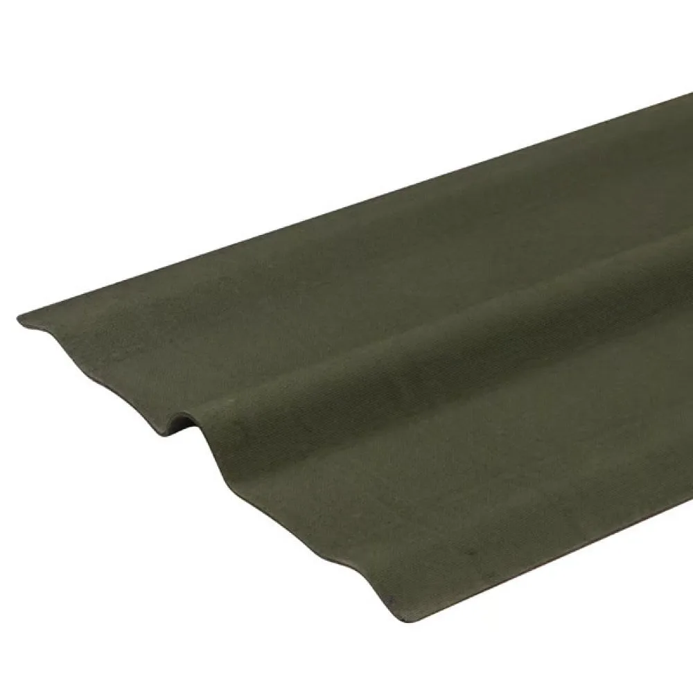 Cumeeira Onduline Verde — 200 × 48 cm