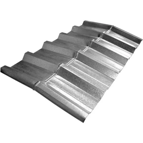 Cumeeira para Telha Metálica Trapezoidal TP-40 — Galvalume
