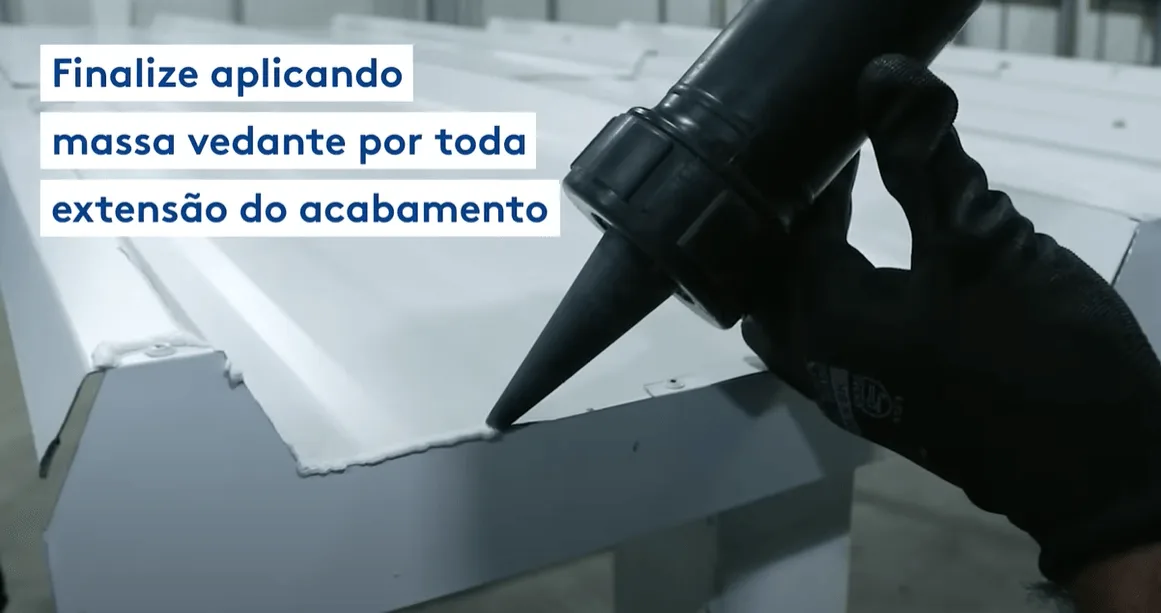 Massa Vedante para Telhas Branco Neve — 600 ml — foto 2