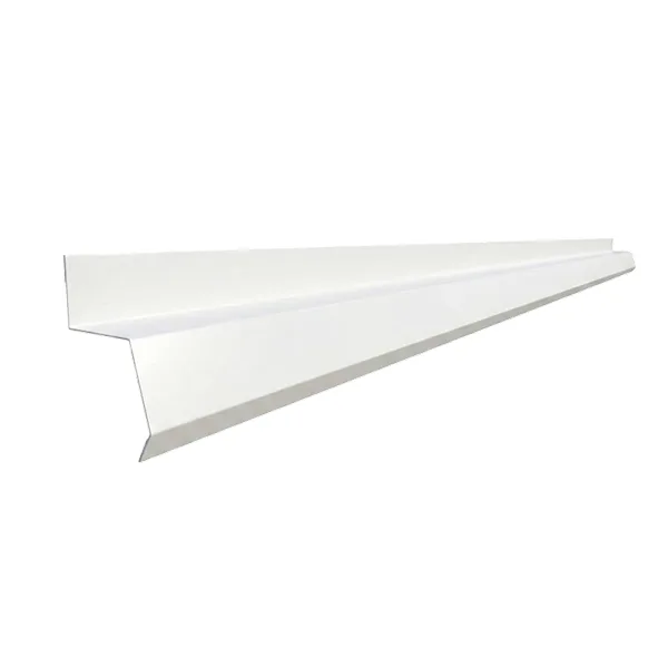 Brise Metálico Venice Mini 28 × 42 mm sem aba — Branco Neve