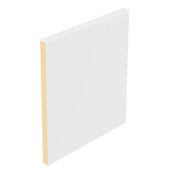 Painel Sala Limpa Branco - núcleo em PIR 50MM - Largura 1,13 Metros