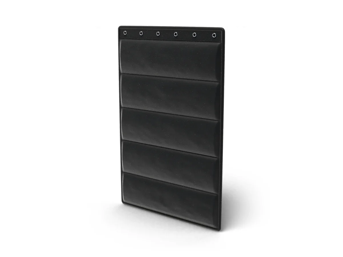 Cortina Acústica IsolaMax — Nylon 600 e lã de rocha, sob medida — foto 1