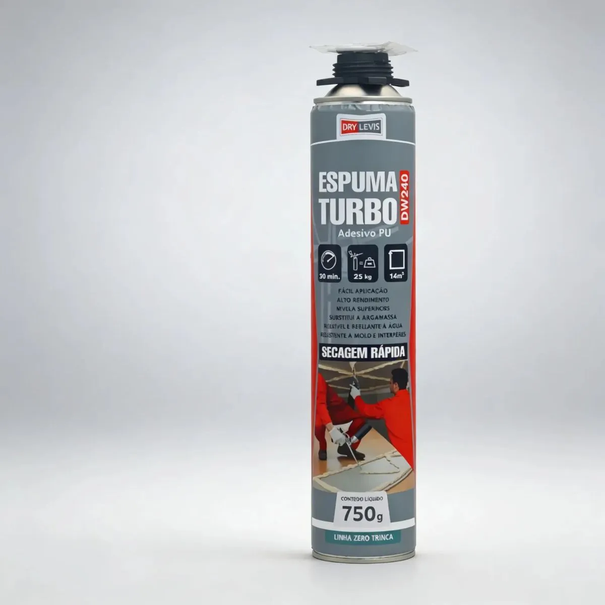 Espuma Turbo Expansiva 750ml DW240