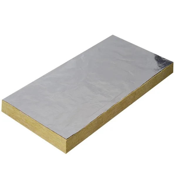 Pacote com 12 Placas de Lã de Rocha Aluminizadas 1200×600×25mm 32kg/m³