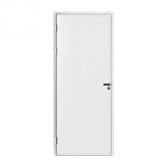 Porta Office White 900 × 2100 mm — Fixação em Painel, Abertura Direita