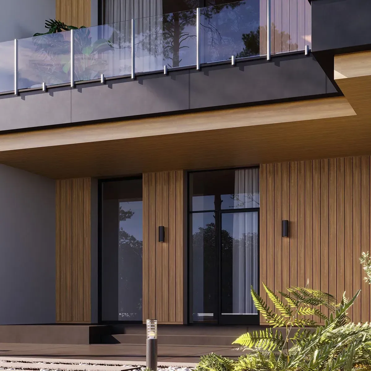 Kit Ripado Infinity Wall Ribbon Freijó Natural — 10 peças de 3,00m (4,20 m²)