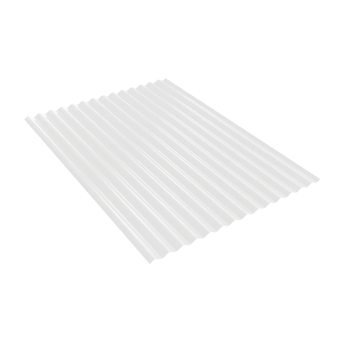 Telha Metálica Ondulada OND-17 Branco Neve/Primer 0,43mm