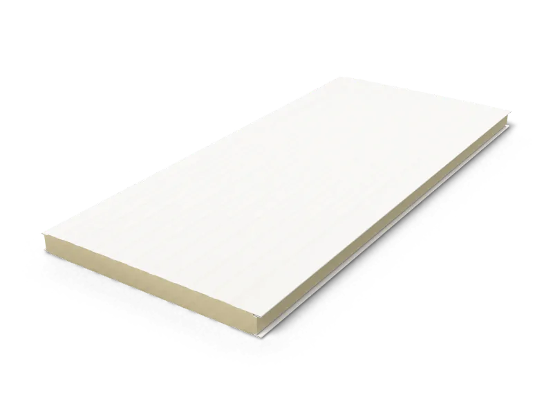 Painel Frigo Branco - núcleo em PIR 100MM - Largura 1,13 Metros